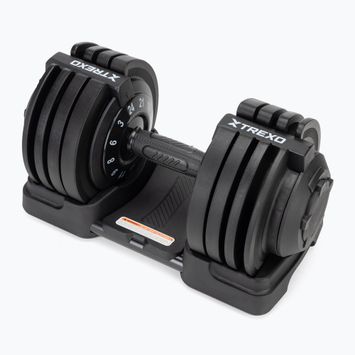 Nastavitelná činka XTREXO TXO-B4W002 24 kg black