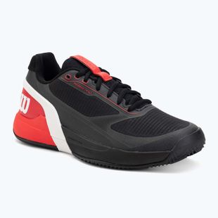 Pánské tenisové boty Wilson Rush Pro 5 Clay black/infrared/white