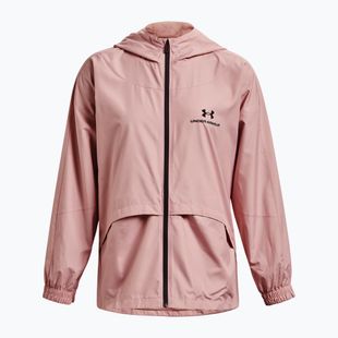 Dámská sportovní bunda Under Armour Rush Woven Nov růžová 1369848-676