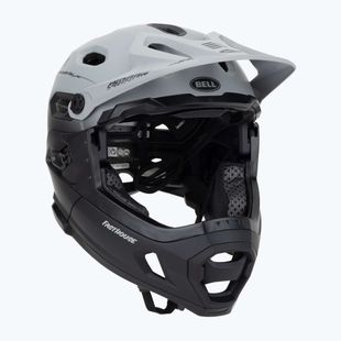 Cyklistická přilba Bell FF Super DH MIPS Spherical matte gray/black