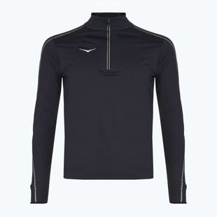 Pánská běžecká mikina HOKA GlideTech Quarter Zip black