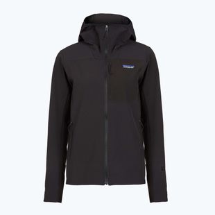 Dámská softshellová bunda Patagonia R1 CrossStrata Hoody black