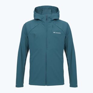 Pánská softshellová bunda Columbia Trailborne everblue
