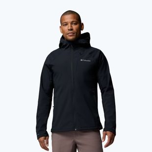 Pánská softshellová bunda Columbia Trailborne black
