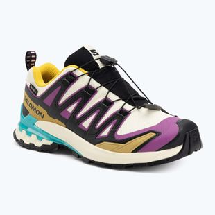 Dámské běžecké boty Salomon XA PRO 3D V9 GTX transparent yellow/black/waterfall