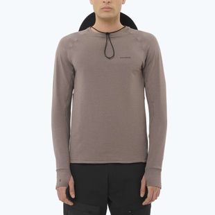 Pánská mikina Salomon Essential Lightwarm CN iron