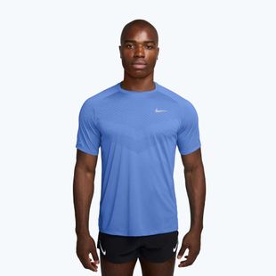 Pánské běžecké tričko Nike Stride ADV royal pulse