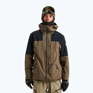Dětská snowboardová bunda Quiksilver Forever Stretch GTX canteen