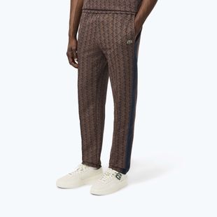 Pánské kalhoty Lacoste XH1440 velvet/date Brown