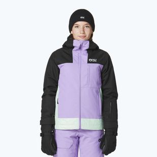Dětská lyžařská bunda Picture Seady black / paisley purp / silt green