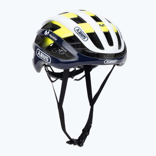 Cyklistická přilba ABUS AirBreaker Movistar Team 24 navy/yellow/white