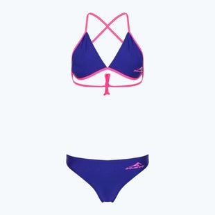 Dvoudílné plavky aquafeel Sun Bikini blue pink flames