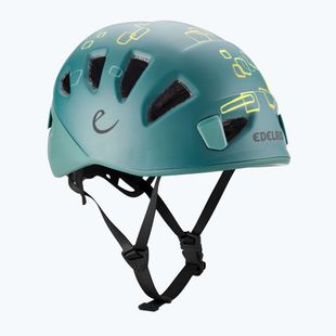 Dětská lezecká helma EDELRID Shield II jade/petrol
