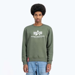 Pánská mikina Alpha Industries Basic dark olive