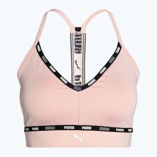 PUMA Low Impact Puma Strong Strappy fitness podprsenka růžová 522225 66