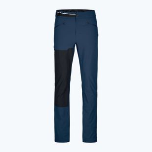 Pánské softshellové kalhoty ORTOVOX Brenta deep ocean