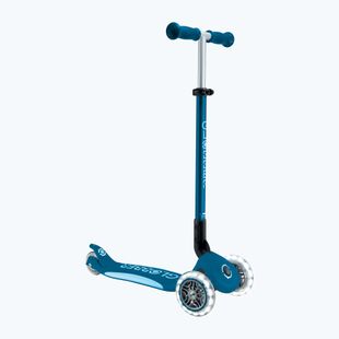 Dětská koloběžka Globber Primo Foldable Plus Lights petrol blue