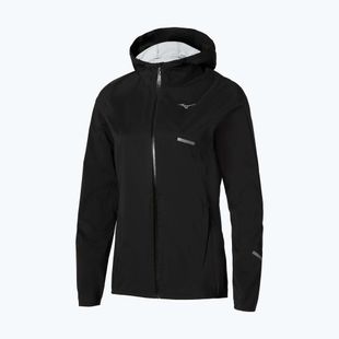 Dámská běžecká bunda Mizuno Trail Waterproof 20K Hooded black