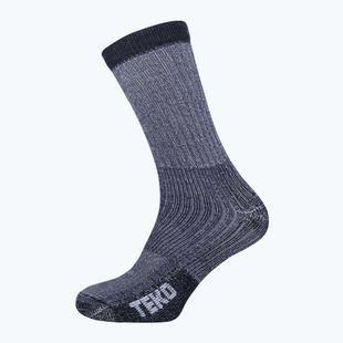 Trekingové ponožky TEKO Ecohike Light Half Cushion 2.0 charcoal
