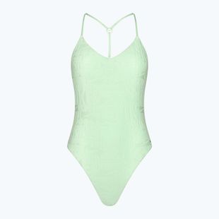 Dámské jednodílné plavky Nike Retro Flow Terry vapor green