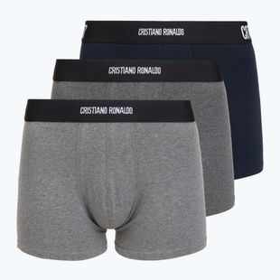 Pánské boxerky CR7 Basic Trunk 3 pack multicolour