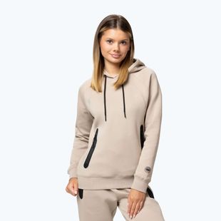 Dámská mikina Pitbull Explory Hooded cappuccino