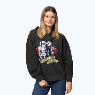 Dámská mikina Pitbull Thick & Thin Hooded dark graphite