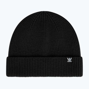 Zimní čepice WOOLCANO Merino HAT0440 černá
