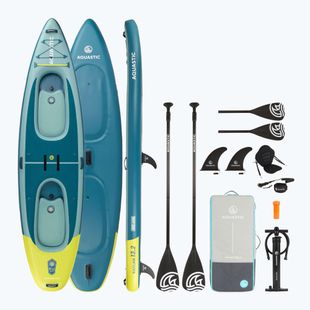 Kajak/SUP hybrid AQUASTIC Raglan 13'2" green