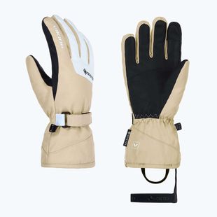 Dámské lyžařské rukavice Viking Sherpa 2.0 Gore-Tex Ski beige/white