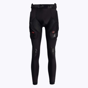 Leatt Impact 3DF 6.0 pánské cyklistické ochranné kalhoty černé 5019000371