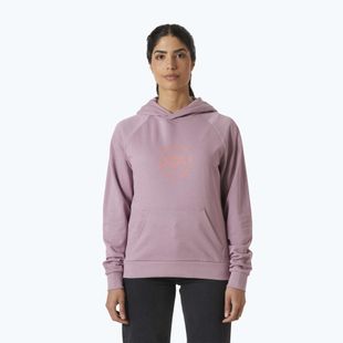 Dámská mikina Helly Hansen Core Graphic Hoodie purple clay