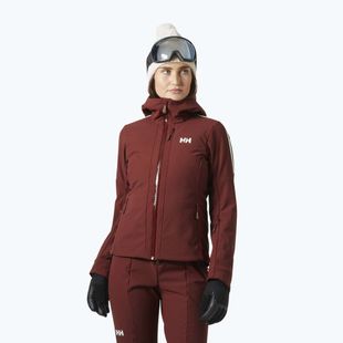 Dámská lyžařská bunda Helly Hansen Avanti 3-In-1 Softshell Jacket mars red