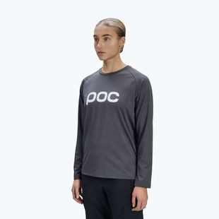 Dámské cyklistické tričko Longsleeve POC Reform Enduro Jersey sylvanite grey