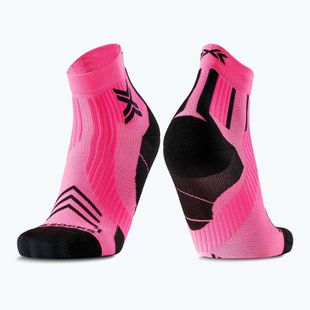 Pánské ponožky X-Socks Run Expert Ankle fluo pink/x black