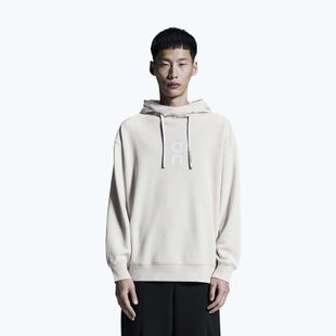 Pánská mikina s kapucí On Club Hoodie silver