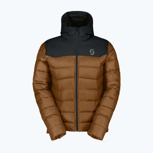 Pánská zateplená bunda SCOTT Insuloft Warm black/bread brown
