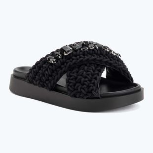 Dámské pantofle INUIKII Woven Stones black
