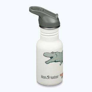 Dětská cestovní láhev Klean Kanteen Flip Seal Sport Cap Straw 355 ml dino skate
