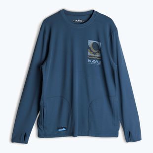 Pánská mikina KAVU Sol Crew orion blue