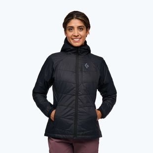 Dámská zateplená bunda Black Diamond Solution 2.0 Hoody black