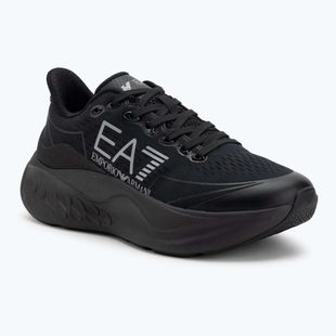 Boty EA7 Emporio Armani Wave Cracking full black / silver