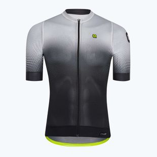 Pánský cyklistický dres Alé Gradient black/white L22144400
