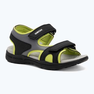 Dětské sandály Geox Vaniett black/light green