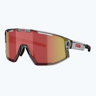 Sluneční brýle Bliz Vision transparent dark grey/brown red multi