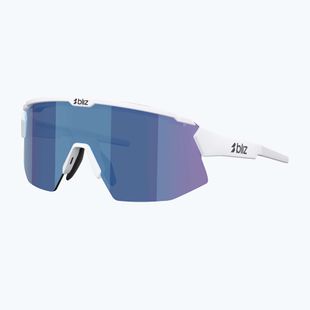 Sluneční brýle Bliz Breeze matte white/smoke blue multi/pink