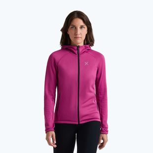 Dámská mikina Montura Fadis Grid Hooded Maglia Baton Rouge