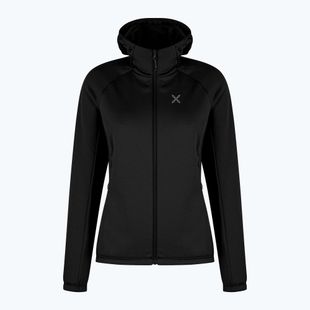 Dámská mikina Montura Fadis Grid Hooded Maglia black