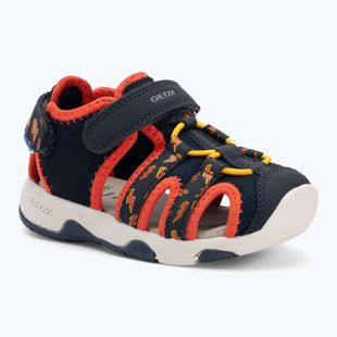 Dětské sandály Geox Multy navy/orange