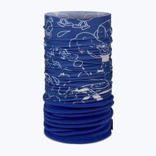 Dětský multifunkční šátek BUFF Polar carty ultramarine